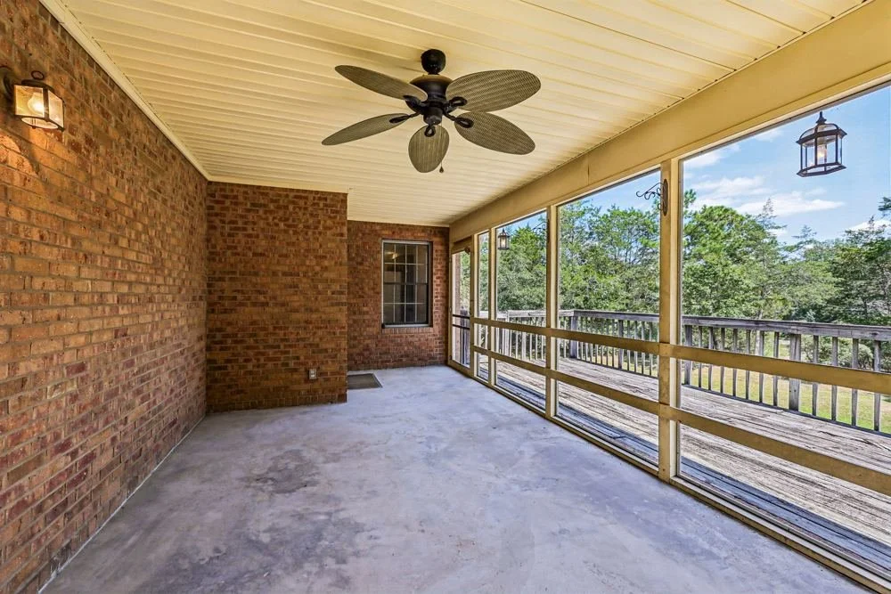 Screened porch