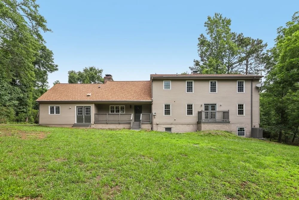 Back of the home