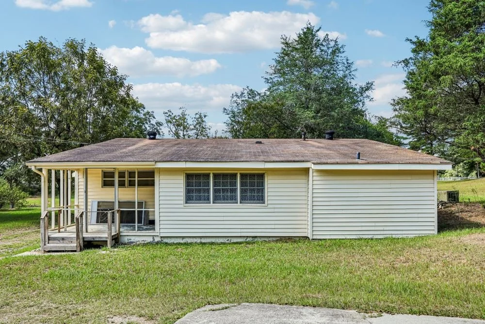 Back of the home