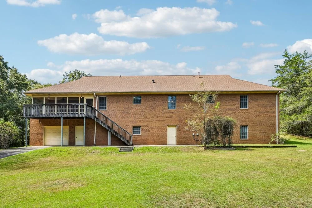 Back of the home