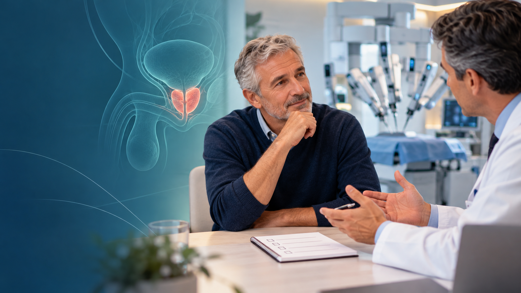 10 questions to ask before robotic prostate cancer surgery