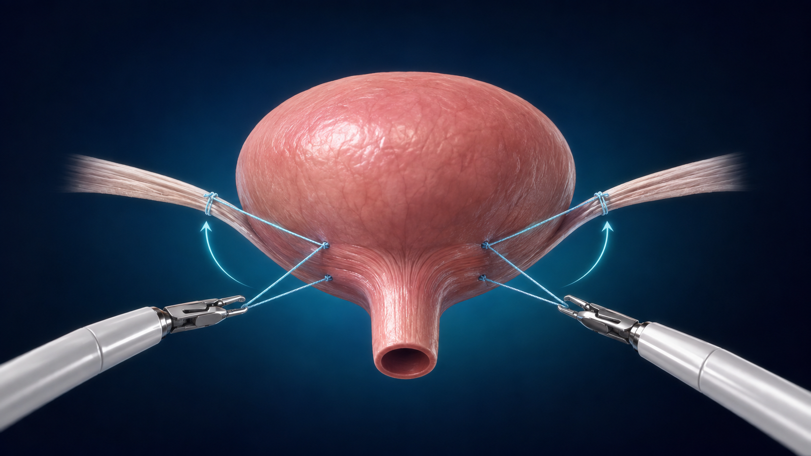 Robotic colposuspension for stress urinary incontinence — explained