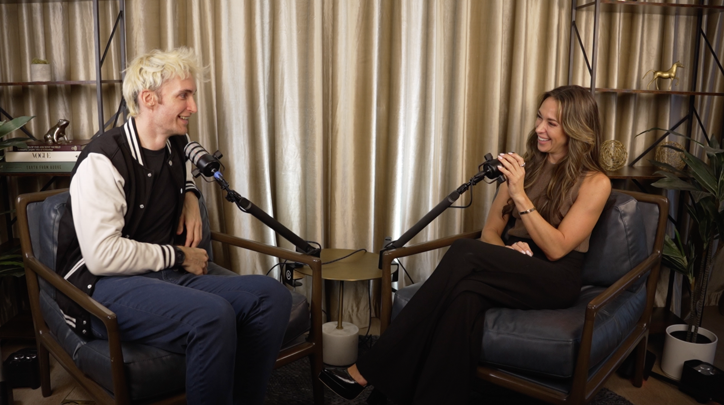 Executive Set at the Kama video podcast studio in West Los Angeles
