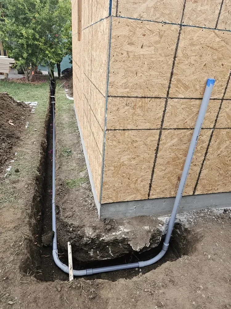 Conduit routing at a Right Electrical Solutions project
