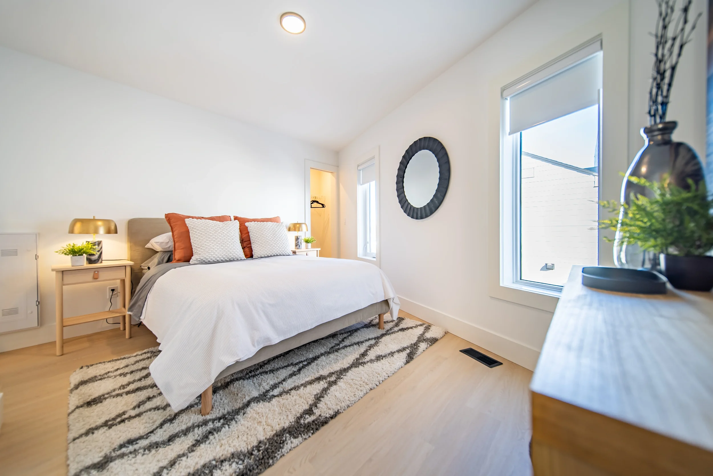 Open concept interior of townhomes for rent in Calgary designed for modern living and entertaining