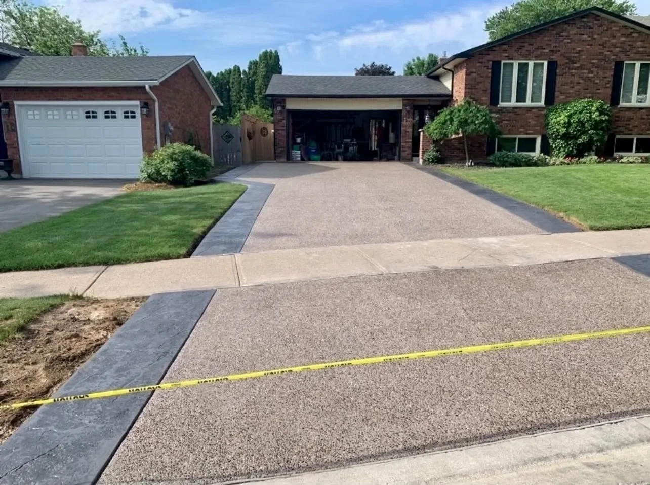 Concrete driveways — Niagara North Contracting