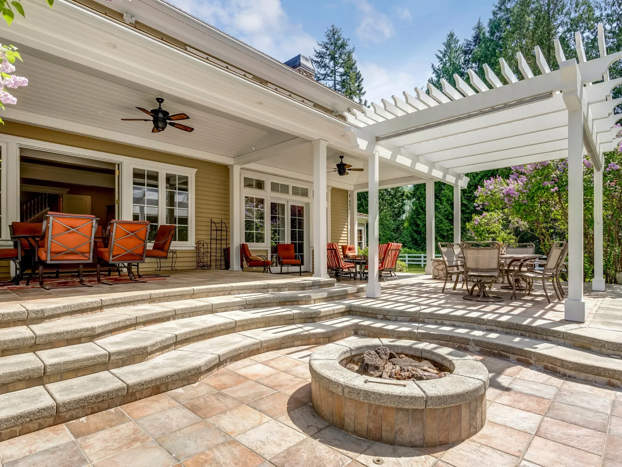 Finished concrete patio — Niagara North Contracting