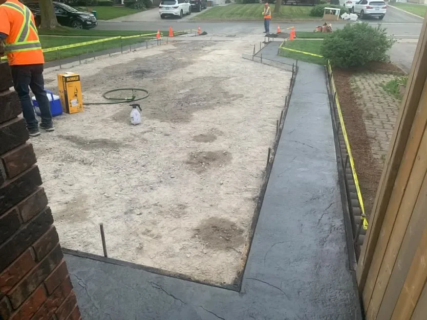 Concrete walkways — Niagara North Contracting