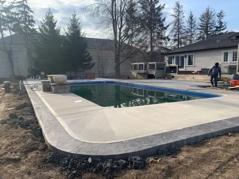 Concrete pool deckss — Niagara North Contracting
