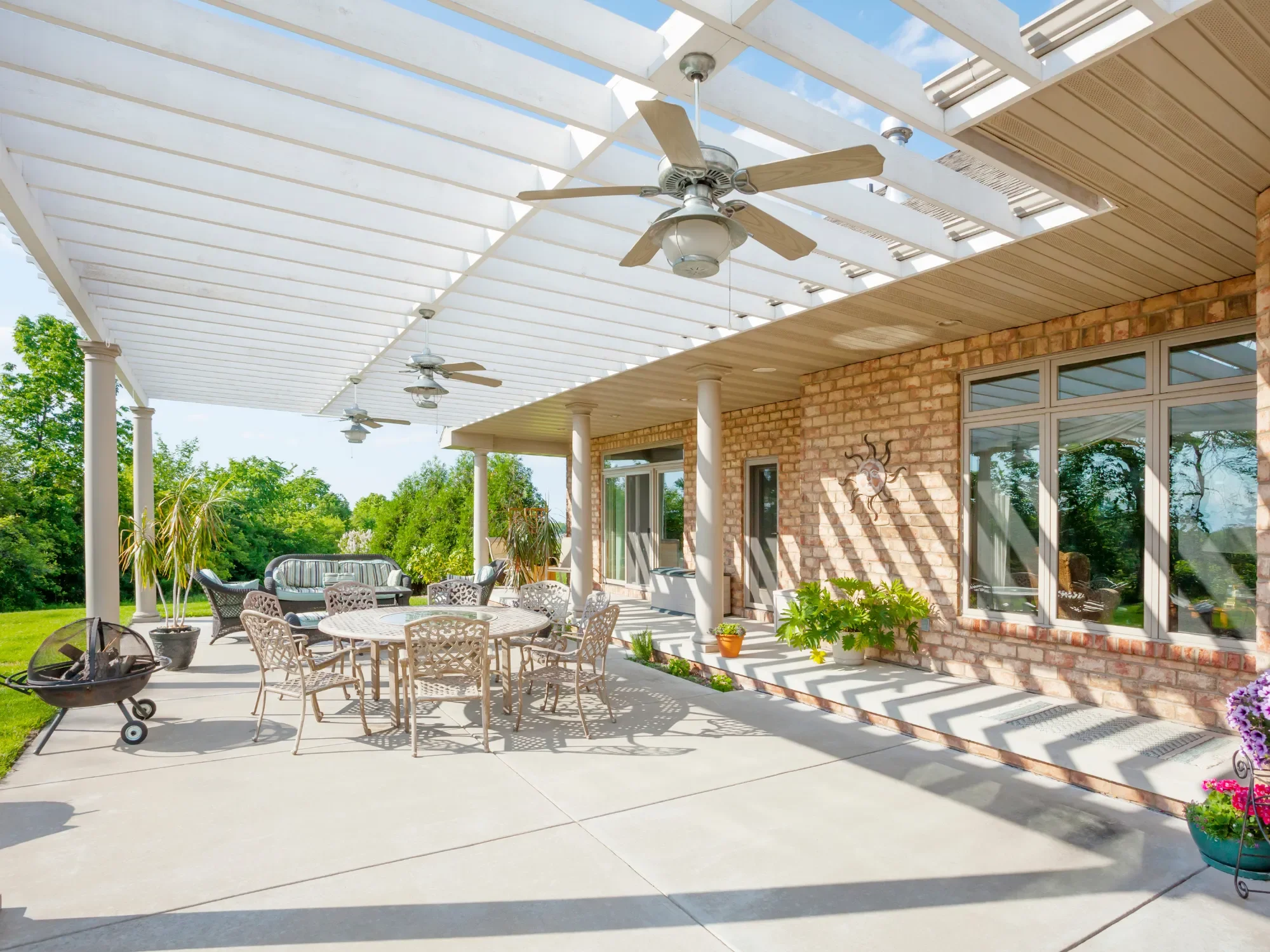 Concrete patio pour — Niagara North Contracting