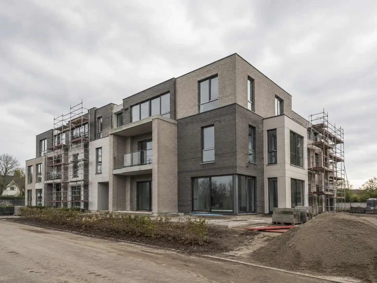 Nieuwbouwproject ramen deuren regio Antwerpen Firma Witt projectontwikkelaars