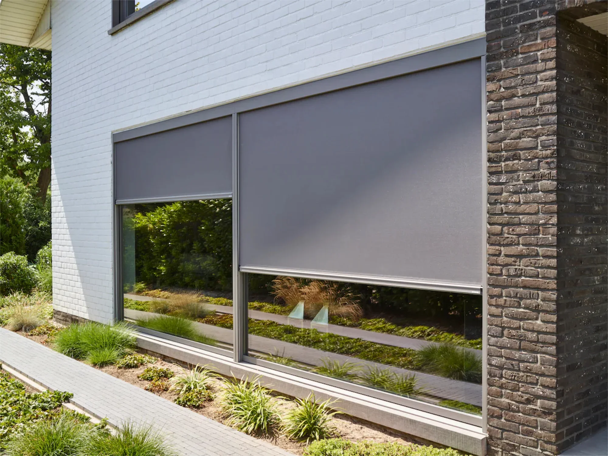 Screens op maat geplaatst in Brasschaat door Firma Witt