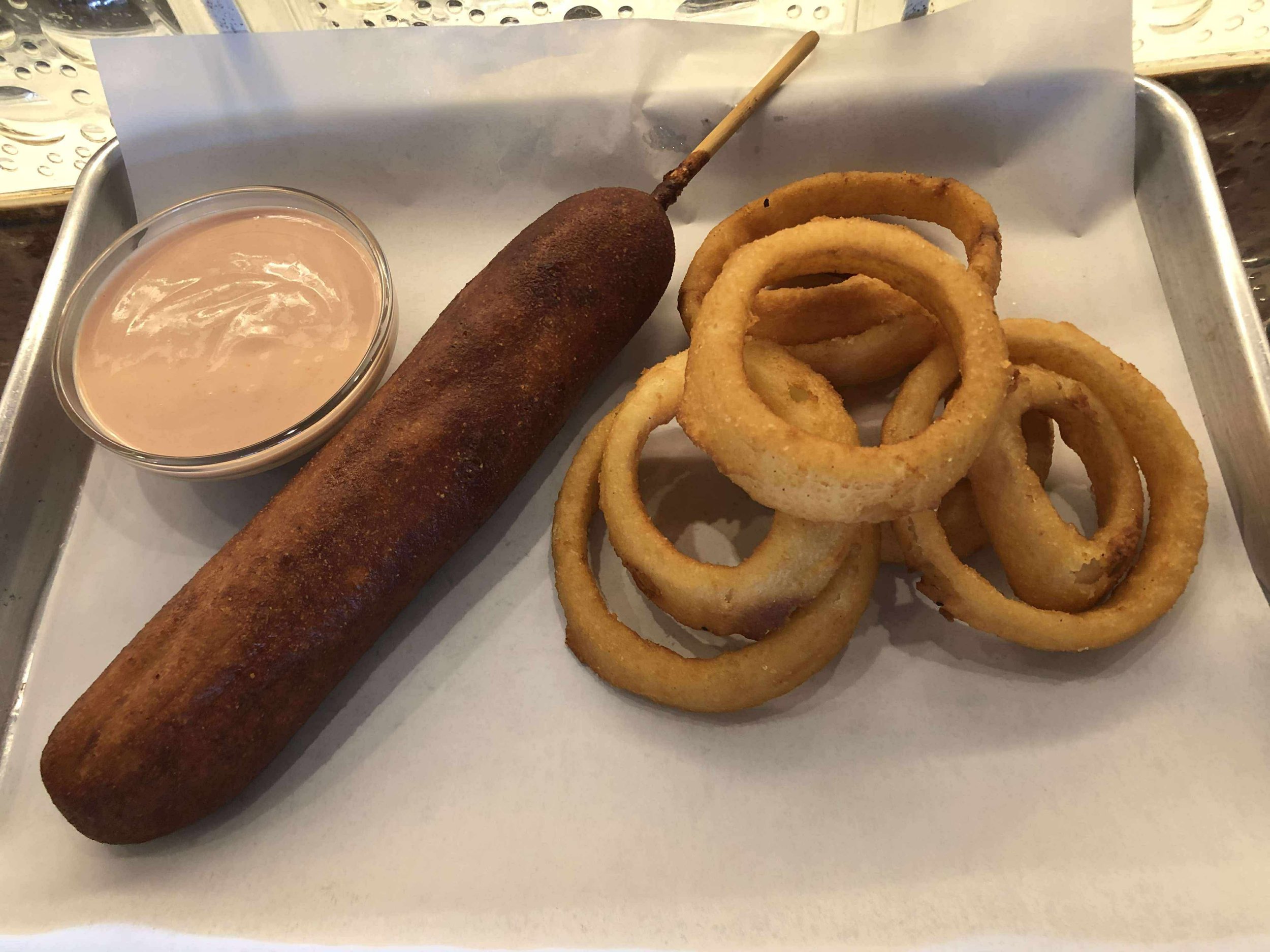 Hand-Dipped Corn Dog