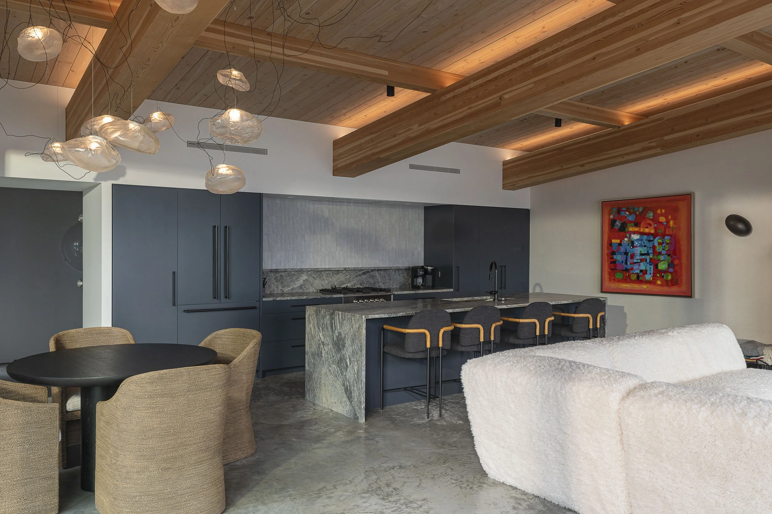 Wakefield Rooftop Oasis Sechelt highbank waterfront home architectural photography