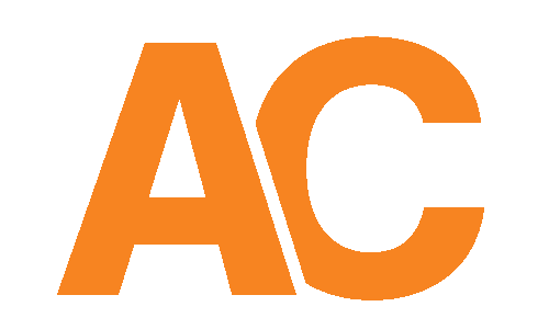 Spinning icon consisting of a capital letter A and letter C.