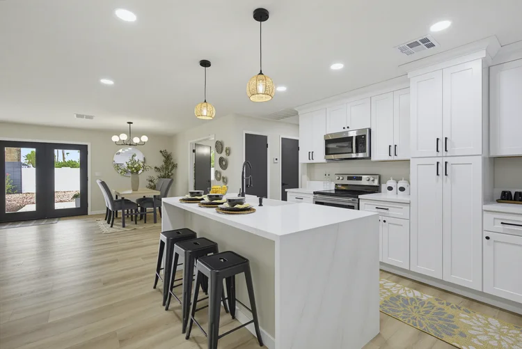 Remodeled kitchen photographed in Scottsdale