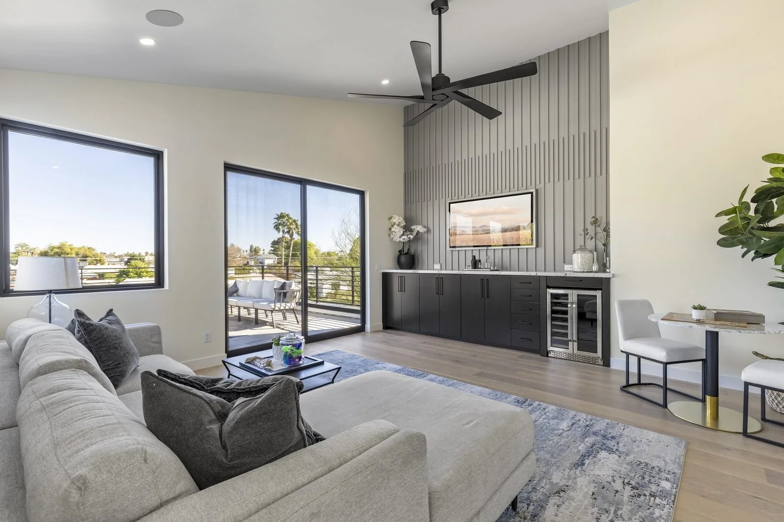 Staged primary bedroom in a Surprise-area home
