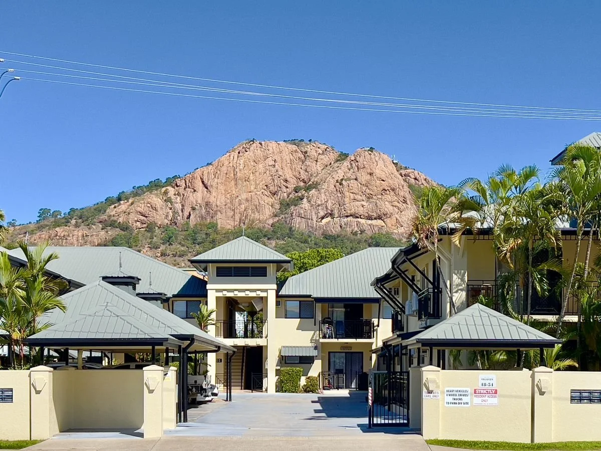 Castle Hill rising above North Ward, Townsville