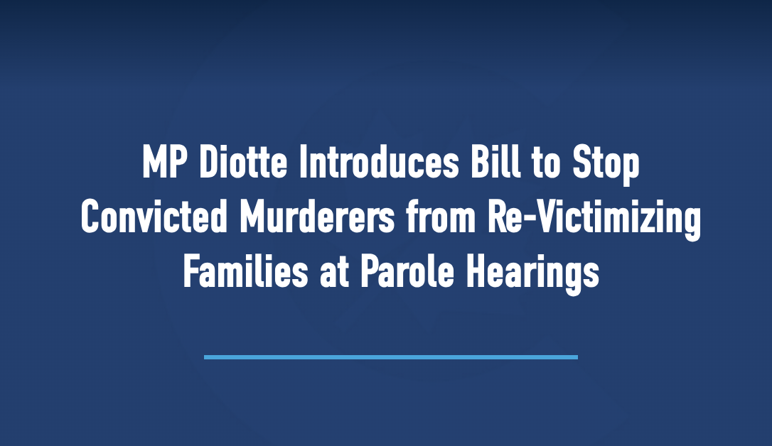 Kerry Diotte introducing Bill C-243 in House