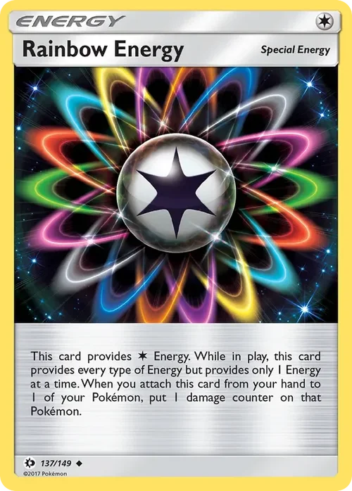 137/149 from Sun & Moon Base Uncommon Special Energy Card