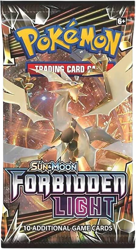 Sun & Moon Forbidden Light Booster Pack