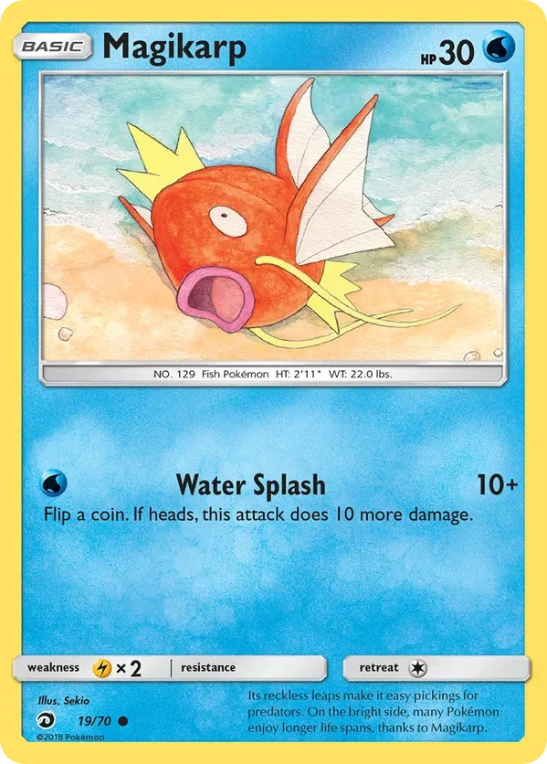 Card 19 Pokémon card from Dragon Majesty set