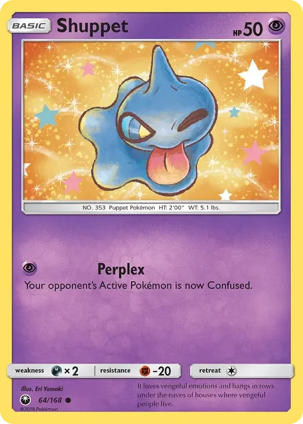 Pokémon card 64 from Celestial Storm set