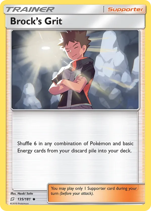 Card 135 Pokémon card from Team Up set
