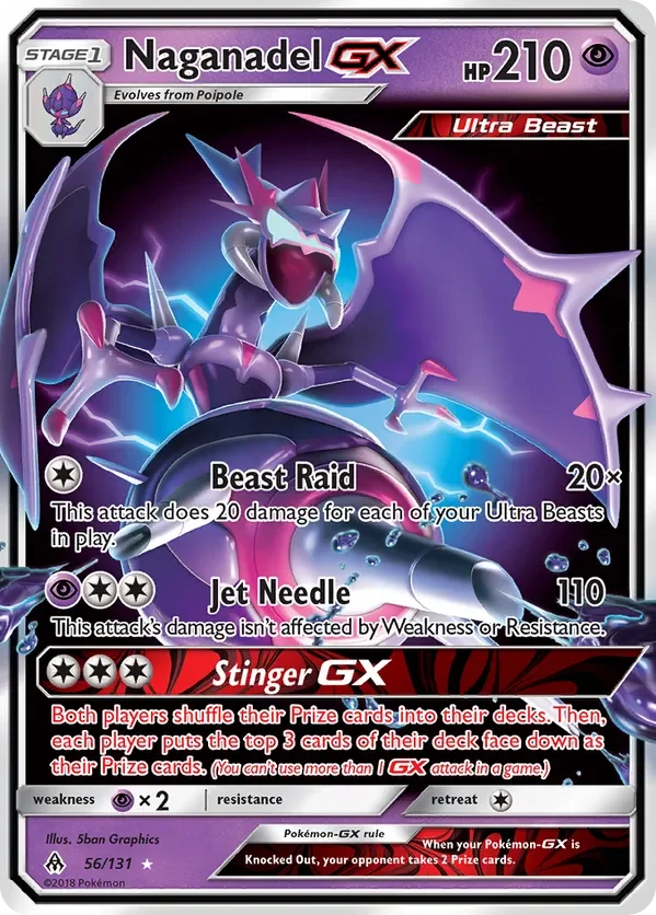 Card 56 Pokémon card from Forbidden Light set
