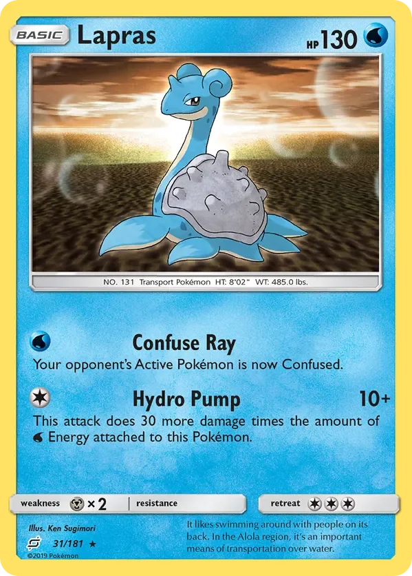 Card 31 Pokémon card from Team Up set