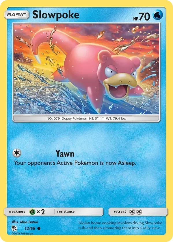 Card 12 Pokémon card from Hidden Fates set