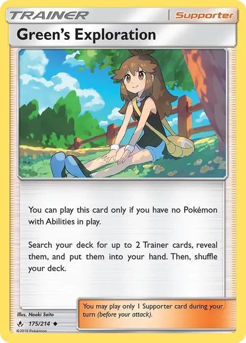 175/214 from Unbroken Bonds Uncommon Trainer Card