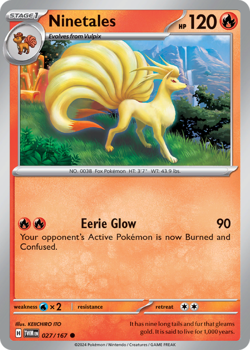 027/167 from Twilight Masquerade Card List Common Pokemon Card