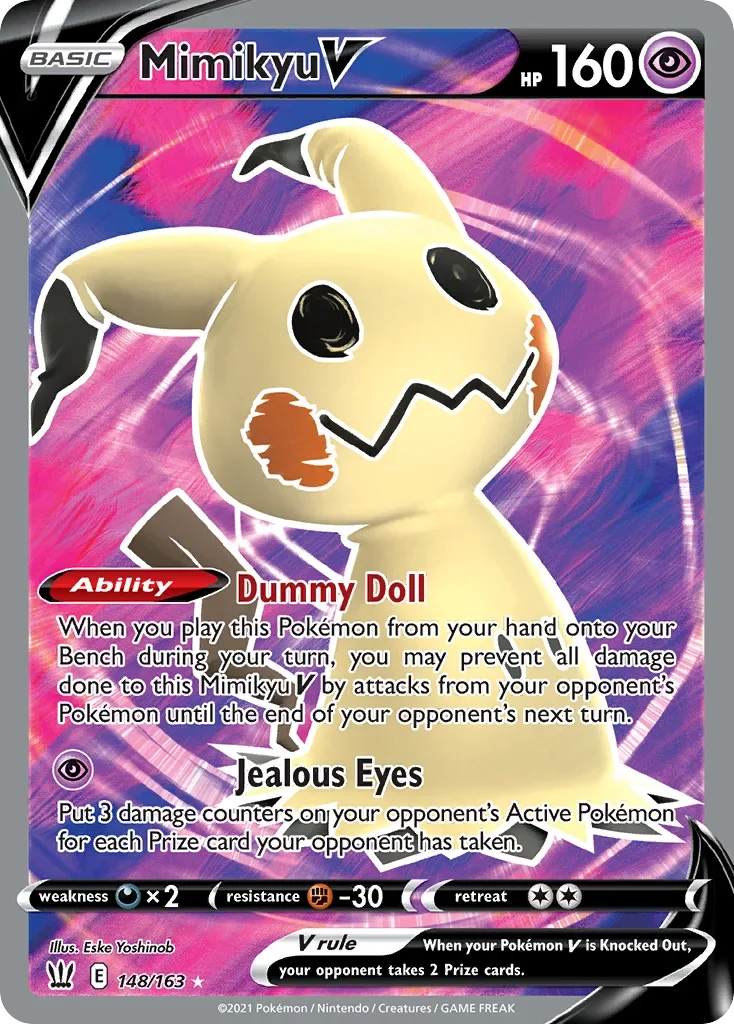 Mimikyu V Battle Styles