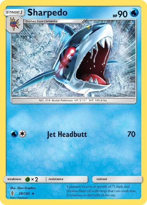 28/145 from Guardians Rising Rare Pokemon Card