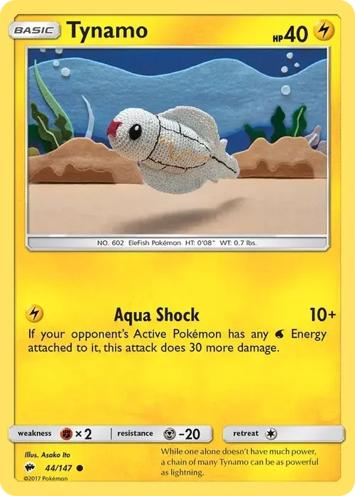 44/147 from Burning Shadows Common Pokemon Card