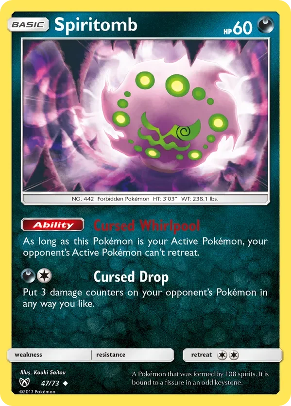 Card 47 Pokémon card from Shining Legends set