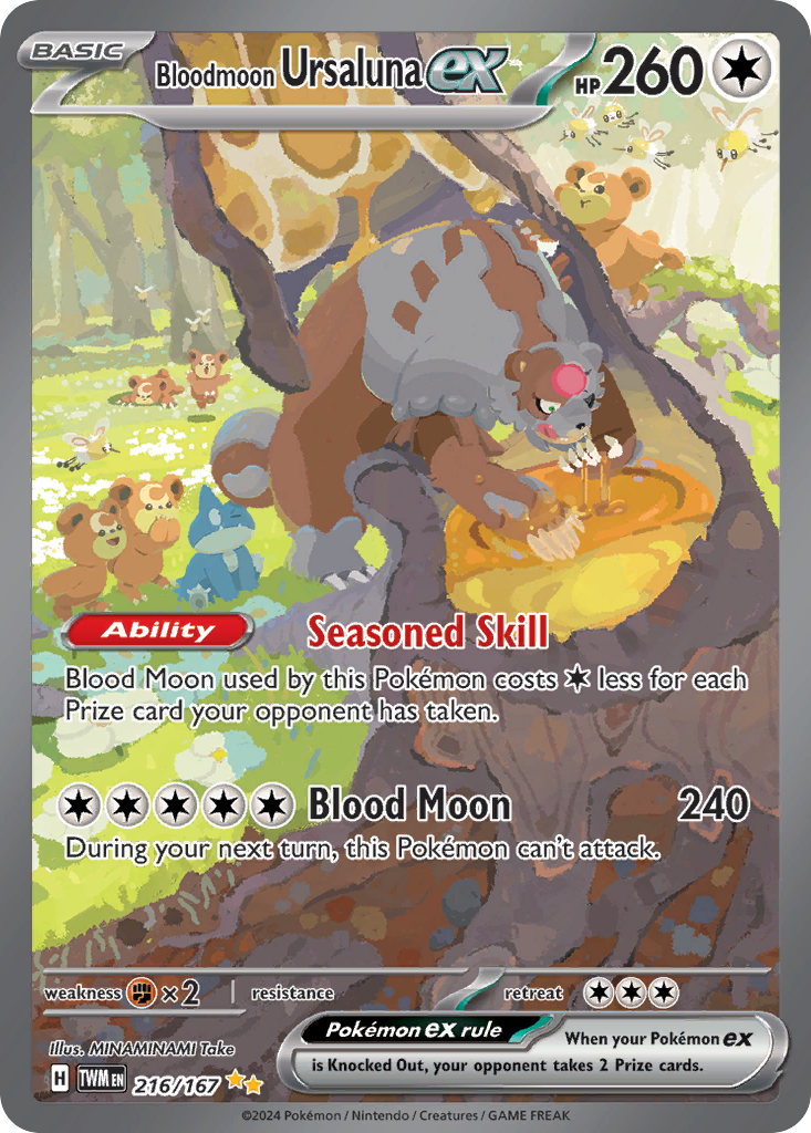 Twilight Masquerade Bloodmoon Ursaluna ex SIR