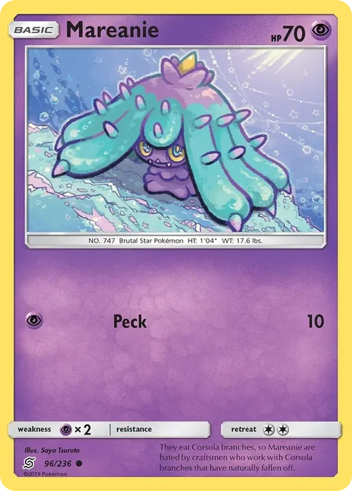 96/236 from Unified Minds Common Pokemon Card
