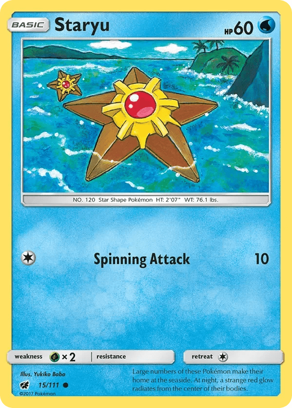 Card 15 Pokémon card from Crimson Invasion set