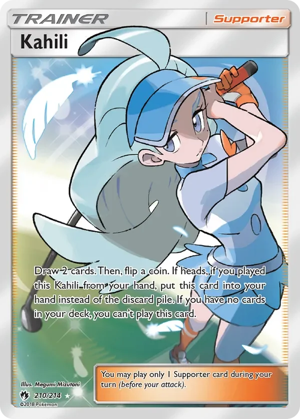 Card 210 Pokémon card from Lost Thunder set
