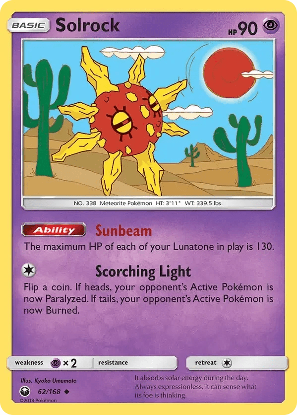 Pokémon card 62 from Celestial Storm set