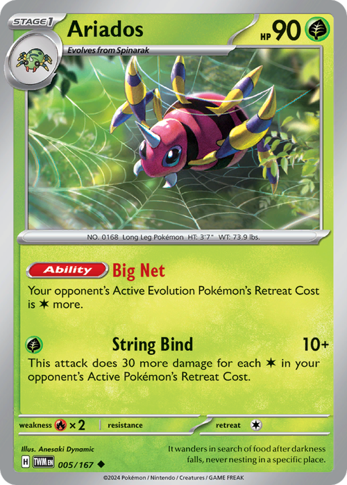 005/167 from Twilight Masquerade Card List Uncommon Pokemon Card