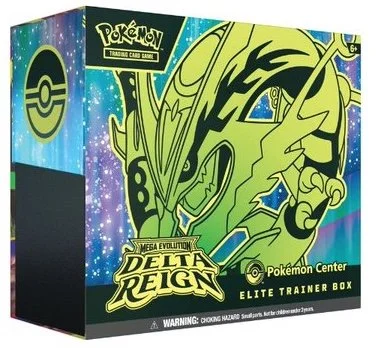 Pokemon TCG Mega Evolution Delta Reign Products Pokemon Center Elite Trainer Box