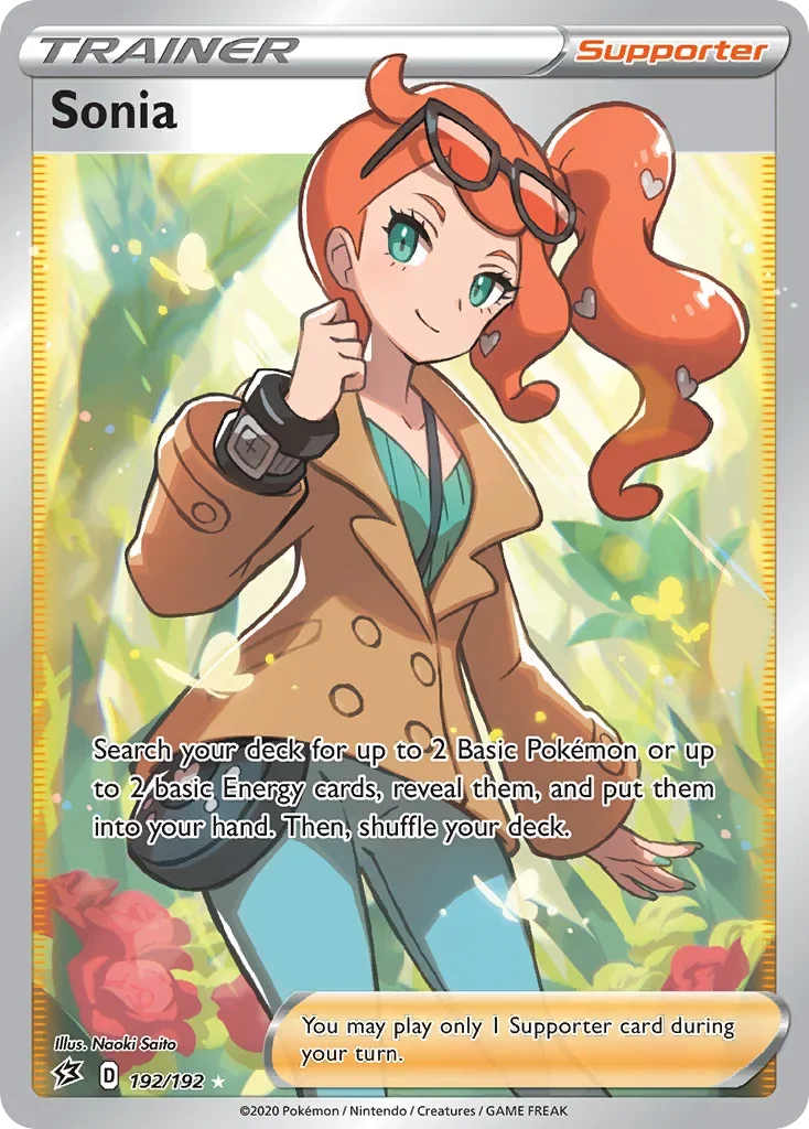 Rebel Clash Sonia Full Art Trainer