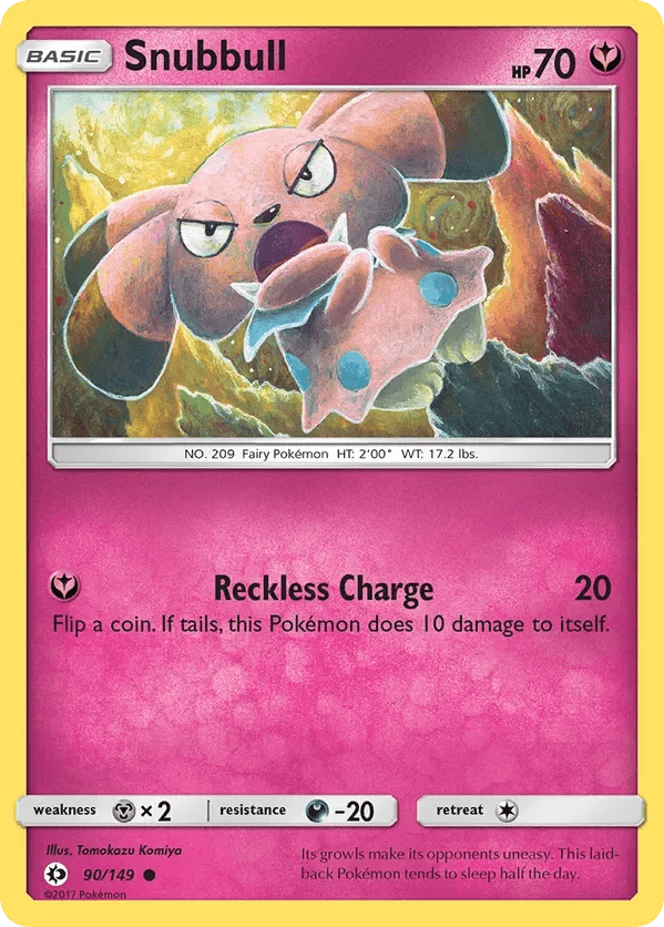 Card 90 Pokémon card from Sun & Moon set