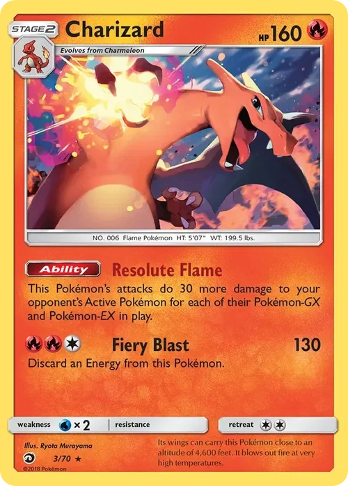 3/70 from Dragon Majesty Holo Rare Pokemon Card