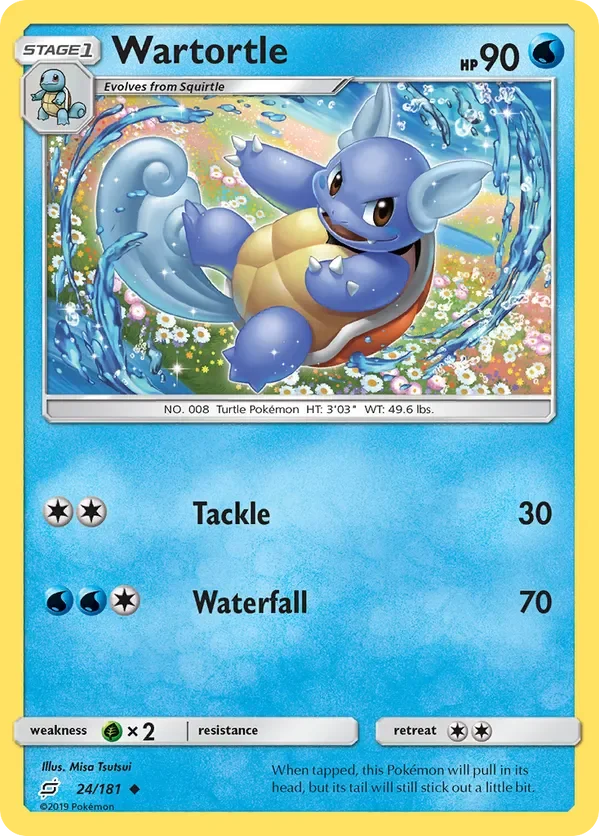 Card 24 Pokémon card from Team Up set