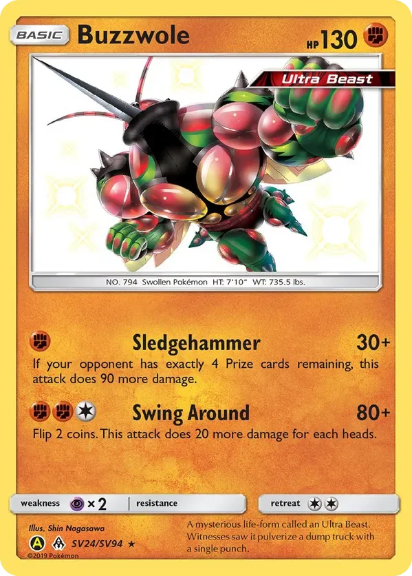 Card 24 Pokémon card from Hidden Fates set