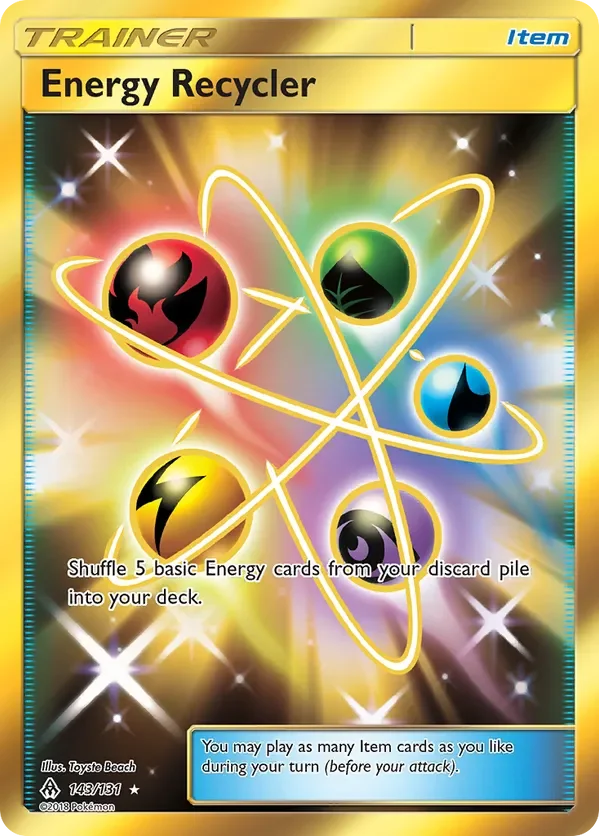 Card 143 Pokémon card from Forbidden Light set